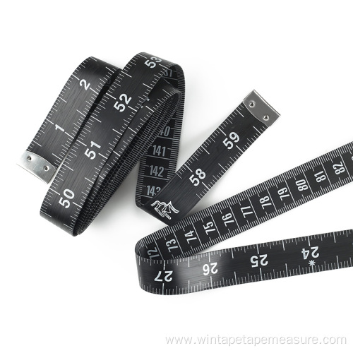 Promotional Sewing Black Custom Fabric Tape Measure